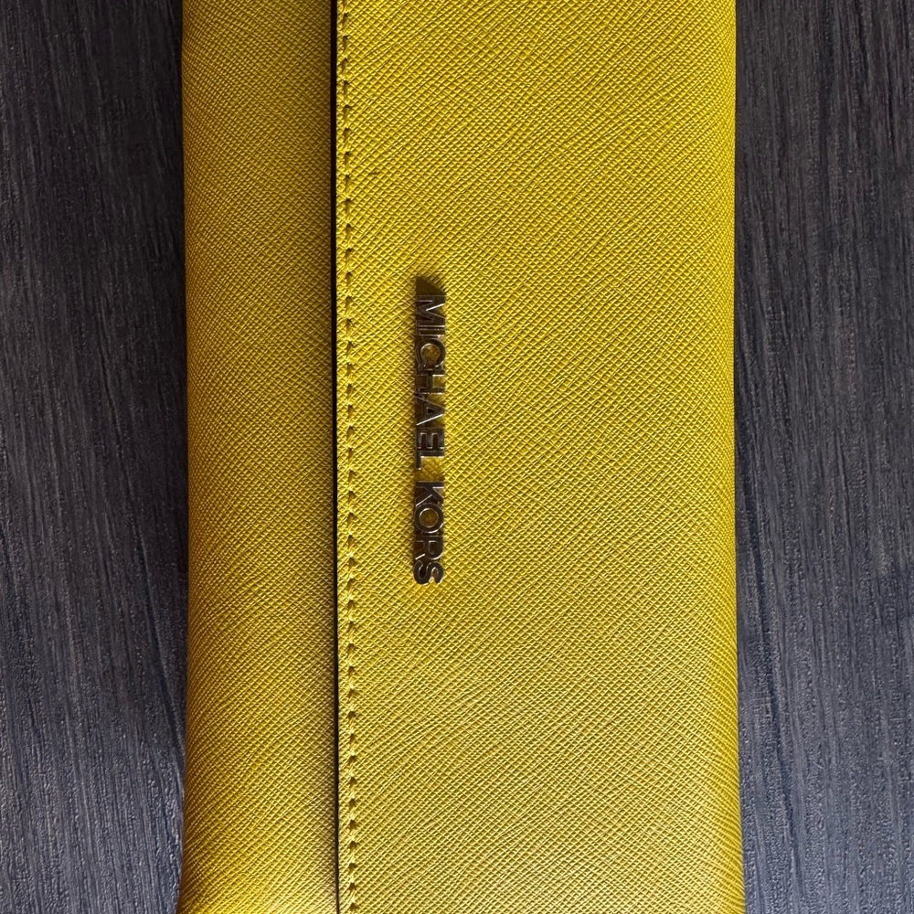 Michael Kors Mustard Yellow Wallet